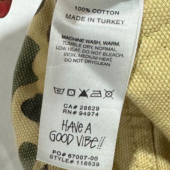 Stüssy 100% Cotton Camo Workgear Cargo Style Pants - Size 32 - Picture 15 of 16